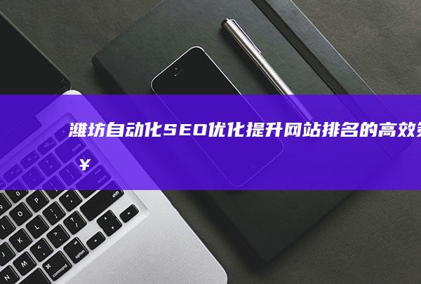 潍坊自动化SEO优化：提升网站排名的高效策略